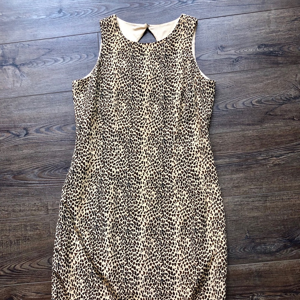 Maggy London Cheetah Print Dress sz 6😍